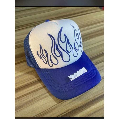 Unisex Graphic Printed Mesh Trucker Face Caps Set