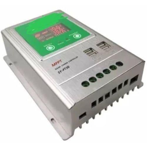 30A MPPT Solar Charge Controller With 4 USB Ports -12v -24v