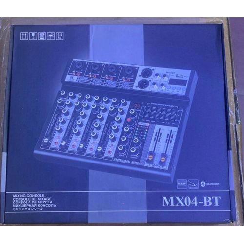MIXING CONSOLE MX04-BT