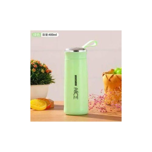 400ml Stainless Steel Vacuum Insulated Flask Tumbler in Green with Gift Box + Free Gifts