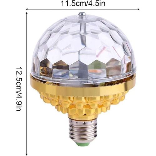 Rotating LED Magic Ball E27 Screw Bulb Disco Bulb