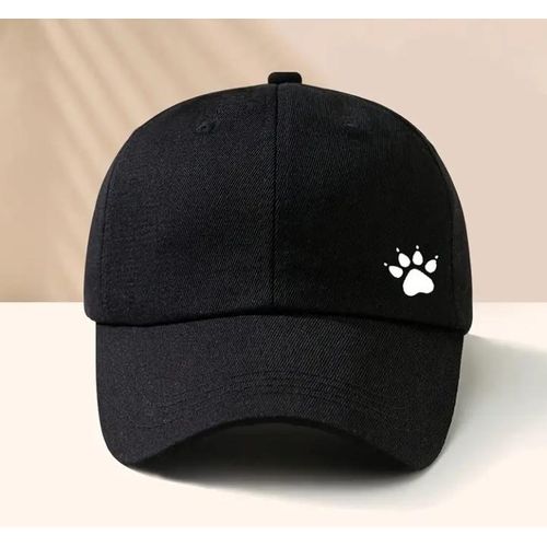 Unisex City Face Cap: Black