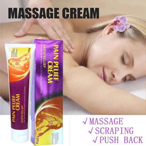 FAST ACTING PAIN RELIEF CREAM Lumbar Muscle Knee Arthritis Cream Instant Pain Relief Bone and Joint Neck, Waist And Leg Pain Relief