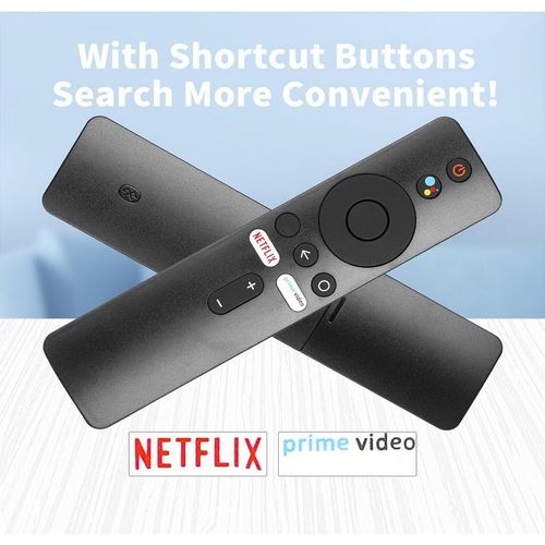 Andriod Box Smart TV Replacement Remote With Voice Remote Control XMRM-00A Compatible with TV Stick, Box S/4X/4K, Android/Smart TV 4X Replacement Controller with Netflix Primevideo Buttons