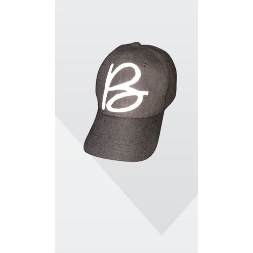 QUALITY BLACK BASE BALL FACE CAP WITH DESIGN