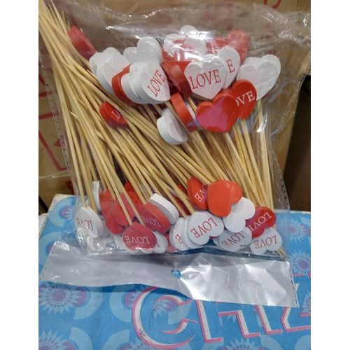 100 Pieces - Multi Purpose Wooden Food Picks