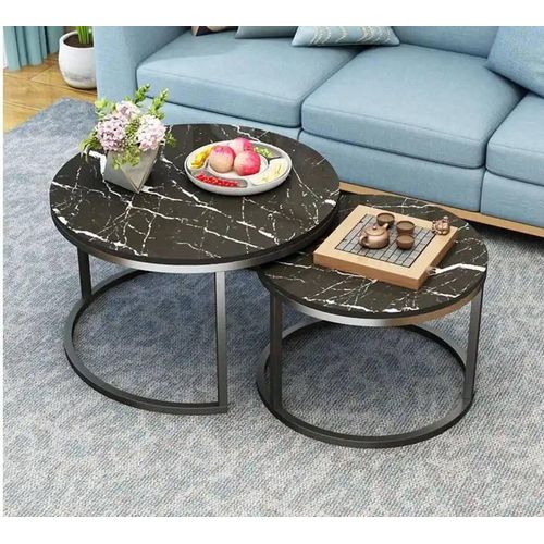 High Quality Exotic Faux Marble 2 in 1 Center Table