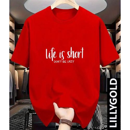 Lilly pattern print tee shirt