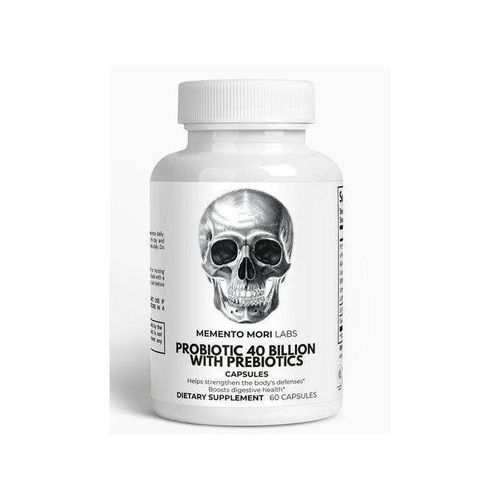 Probiotic 40 Billion With Prebiotics 60 Capsules