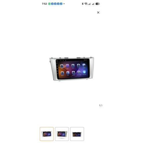 Toyota Corolla 2008 - 2011 Car Android GPS Navigation Stereo, 8'' Screen With Reverse Camera