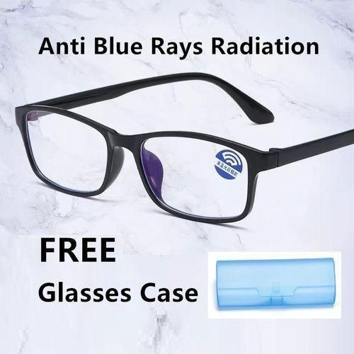 Anti Blue Light Glasses Men Women Eyewear With Glasses Case