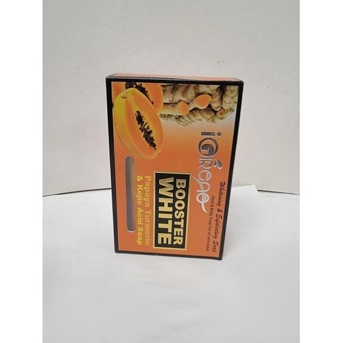 Booster White Soap(Papaya,Tumeric 3 Pieces
