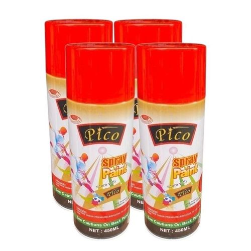 Spray Paint 450ml - RED X4PCS