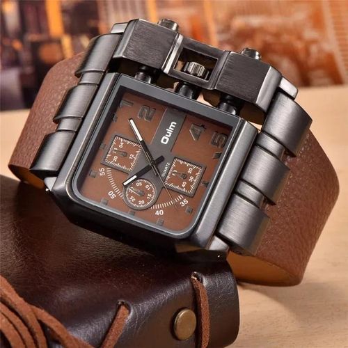 Super Fancy Combination Time Trend & Affordable Luxurious Wrist Watch For Rugged Big Men