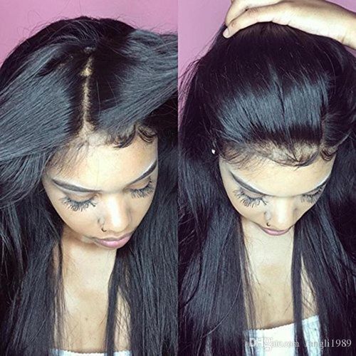 Long Straight Middle Parting Wigs For Women