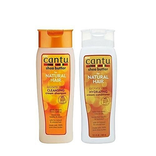 Shea Butter For Natural Hair Sulfate Free Cleansing Cream Shampoo Hydrating Cream Conditioner