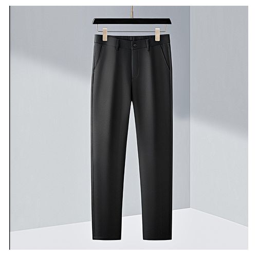 Smart Quality Suit Trouser For Men-Black