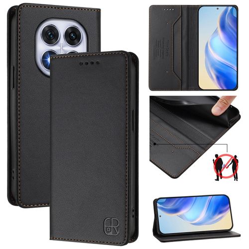 Case For Xiaomi Redmi Note 14 Pro/Note 14 Pro+ Leather Wallet Flip Cover With Card Holder, Kickstand, Magnetic Closure Phone Case