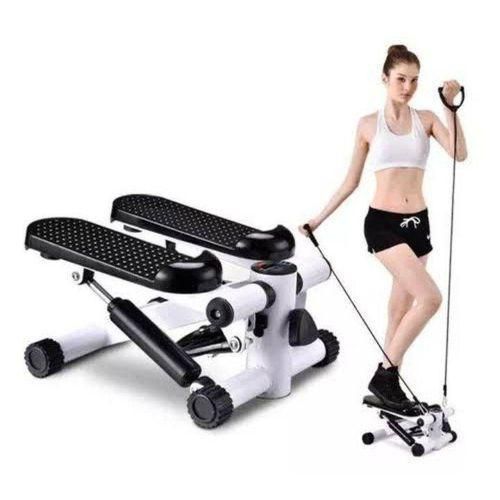 MINI STEPPER WITH RESISTANCE BANDS AND LCD MONITOR
