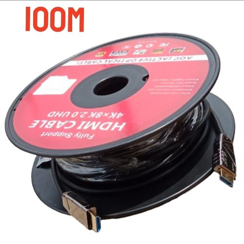 100M HDMI CABLE OPTICAL FIBER 100 METERS 4K 60HZS