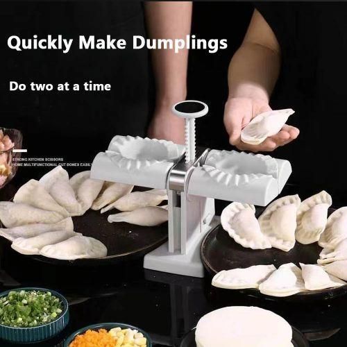 Double Head Dumpling Mold Automatic Maker Machine Press
