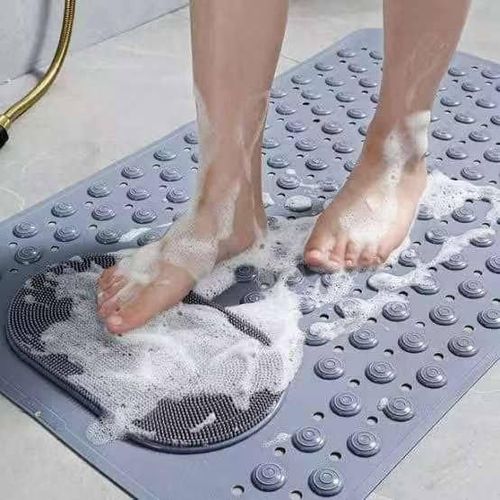 Non-Slip Bathroom Floor Mat Quick Dry Absorbent Soft Shower Bath Rug Waterproof Door Mat