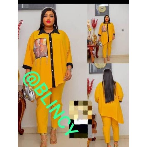 Beautiful and smart Top And pant for ladies