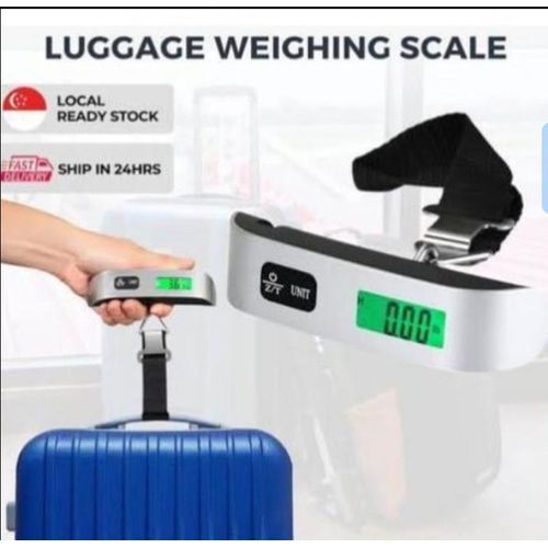 Portable 50kg/10g LCD Digital Electronic Luggage Scale