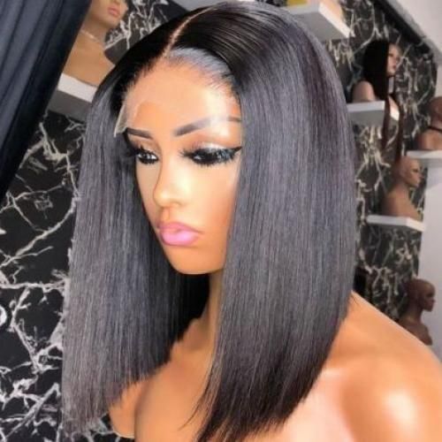 Soft deepwave curly frontal wig
