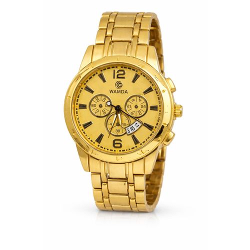 2025 Men Gold Chain Bracelet Wristwatch