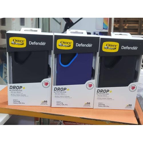 1pc of Samsung Galaxy S26 Ultra Defender Series Pro Case - Black, Tough, Rugged & Durable Samsung Galaxy Phone Case with Kickstand and hustlers