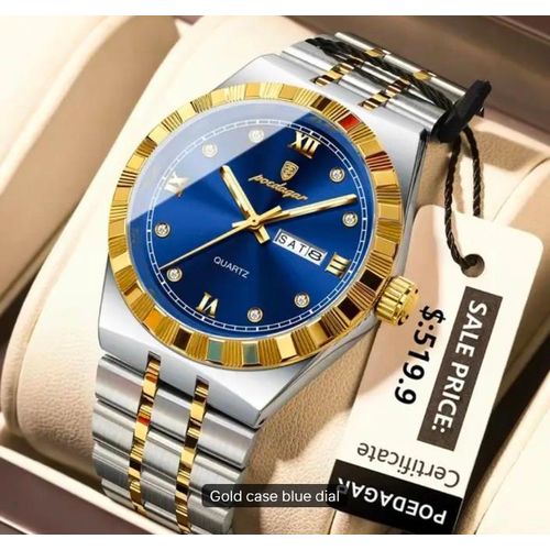 Men non tarnishing water resistant wrist watch- without the box