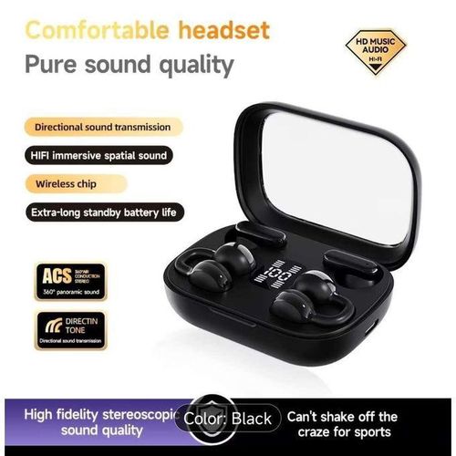 JBL 4in1 clip-On and in-Ear earbuds Wireless Bluetooth In-Ear Headphones, Level Active Noise Reduction, Transparency Mode, Personalized Premium Headset Sports/Gaming Earbuds AIR True Stereo GAMING SPORT Ultra Affordable Headphone Earphone EàrBuds AIRPODS