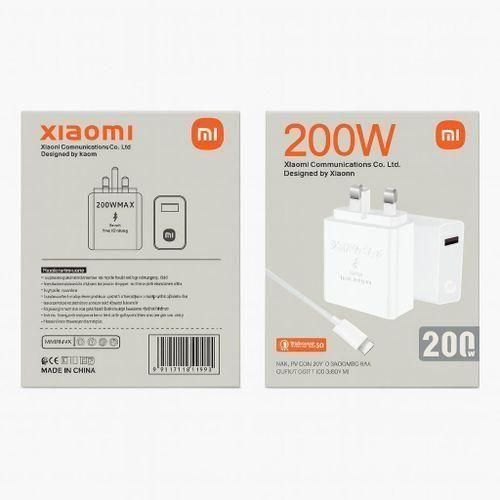 200W GaN HyperCharge Wall Charger with 6A Type-C Turbo Cable
