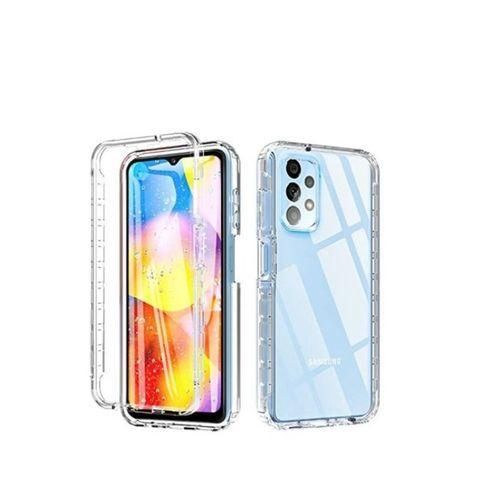 Galaxy A24 4g 360 Transparent Shockproof TPU Front And Back Case