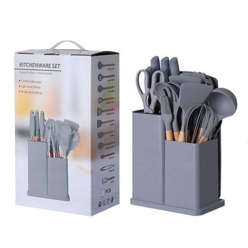 Silicon Non-Stick Cooking Spoon Set