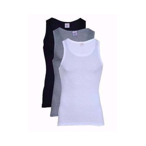 Quality 3 in 1 Multicolour Singlets White, Black and Ash