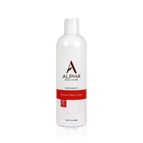 Skin Care Renewal Body Lotion with 12% Glycolic AHA.