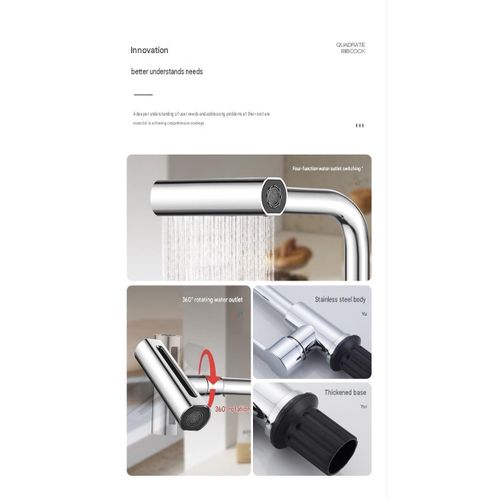 Flying Rain Faucet, Waterfall Kitchen Faucet, Waterfall Sink Faucet, Kitchen Sink Mixer Tap, Multifunction Kitchen Faucet, Multifunctional Kitchen Tap, Rainfall Kitchen Faucet, Rain Shower Sink Faucet, 360 Degree Kitchen Faucet, 360 Rotating Sink Tap