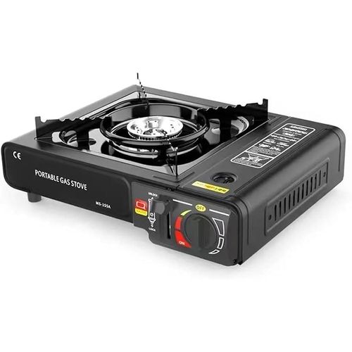 Portable gas stove with free gas cassette