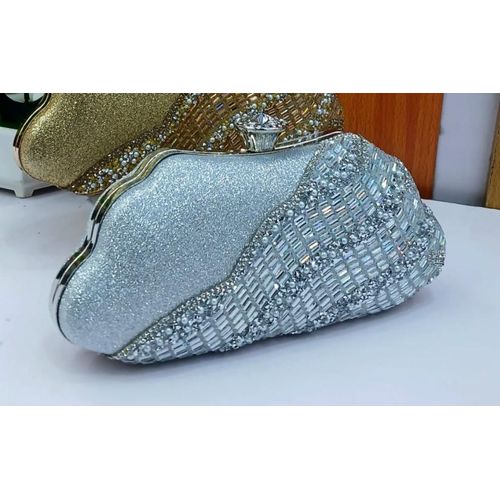 Fantastic Silver Color Sexy Beautiful Women Purse for Ladies