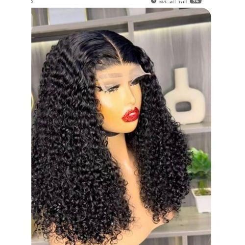 Super soft budget pixie curl wig with T frontal 16inches