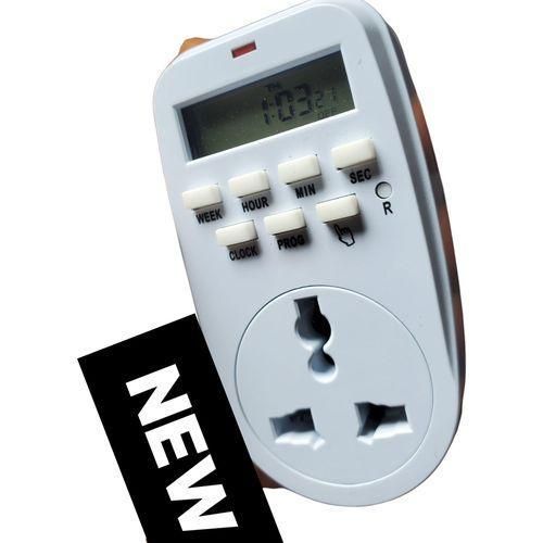 LCD Mechanical Timing Socket Timer Switch Control Plug 15min-24h