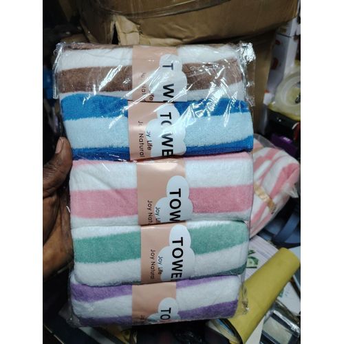 Joy Life Joy Natural 5-in-1 Microfiber Face Towel Set - Ultra Soft & Super Absorbent