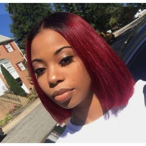 Beautiful Ombre Bob Wig With Closure