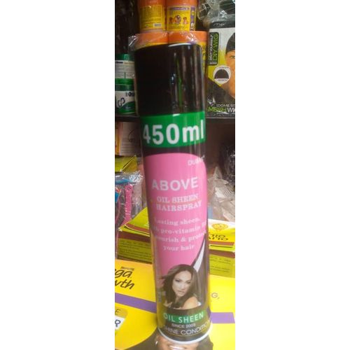 Above* Oil Sheen Hair Spray 450ml