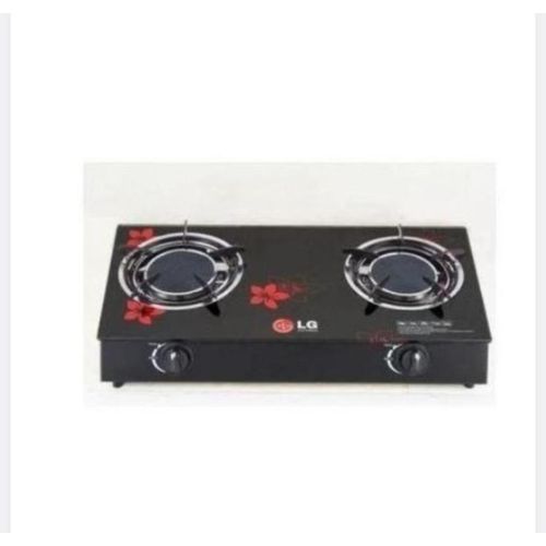 LG, Infrared Glass Tabletop Gas Stove Two Burner