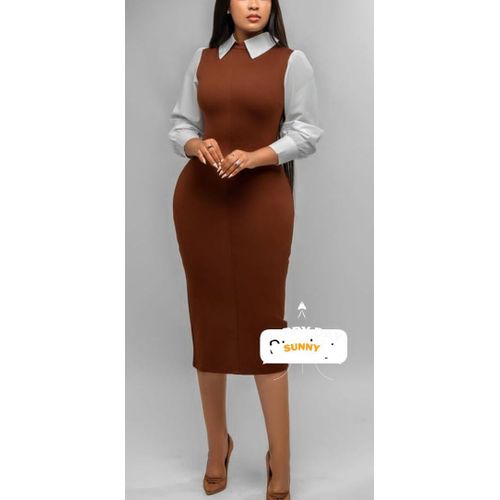 Absolutely Beautiful Exclusive Fitted Ladies Office Gown