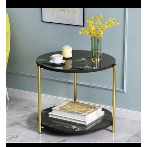 Nordic Style Faux Wood Marble Side Stool