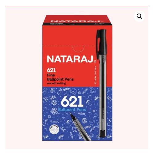 Black 0.7mm Ballpoint Pen Pack of 50
